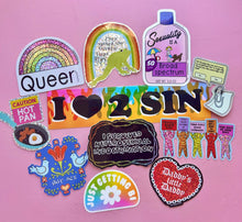 Load image into Gallery viewer, I Survived Heterosexual Indoctrination Sticker
