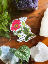 Load image into Gallery viewer, One Day You Finally Knew and Began, Mary Oliver: Sticker