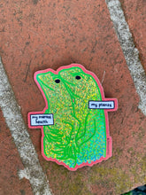Load image into Gallery viewer, Emotional Support Lizards Glitter Sticker