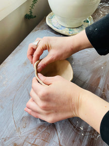 Pinch Pots w/Sad Face Ceramics