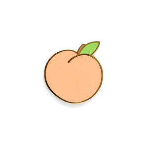 Peach Enamel Pin