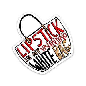 Valentino white bag lipstick Clearance