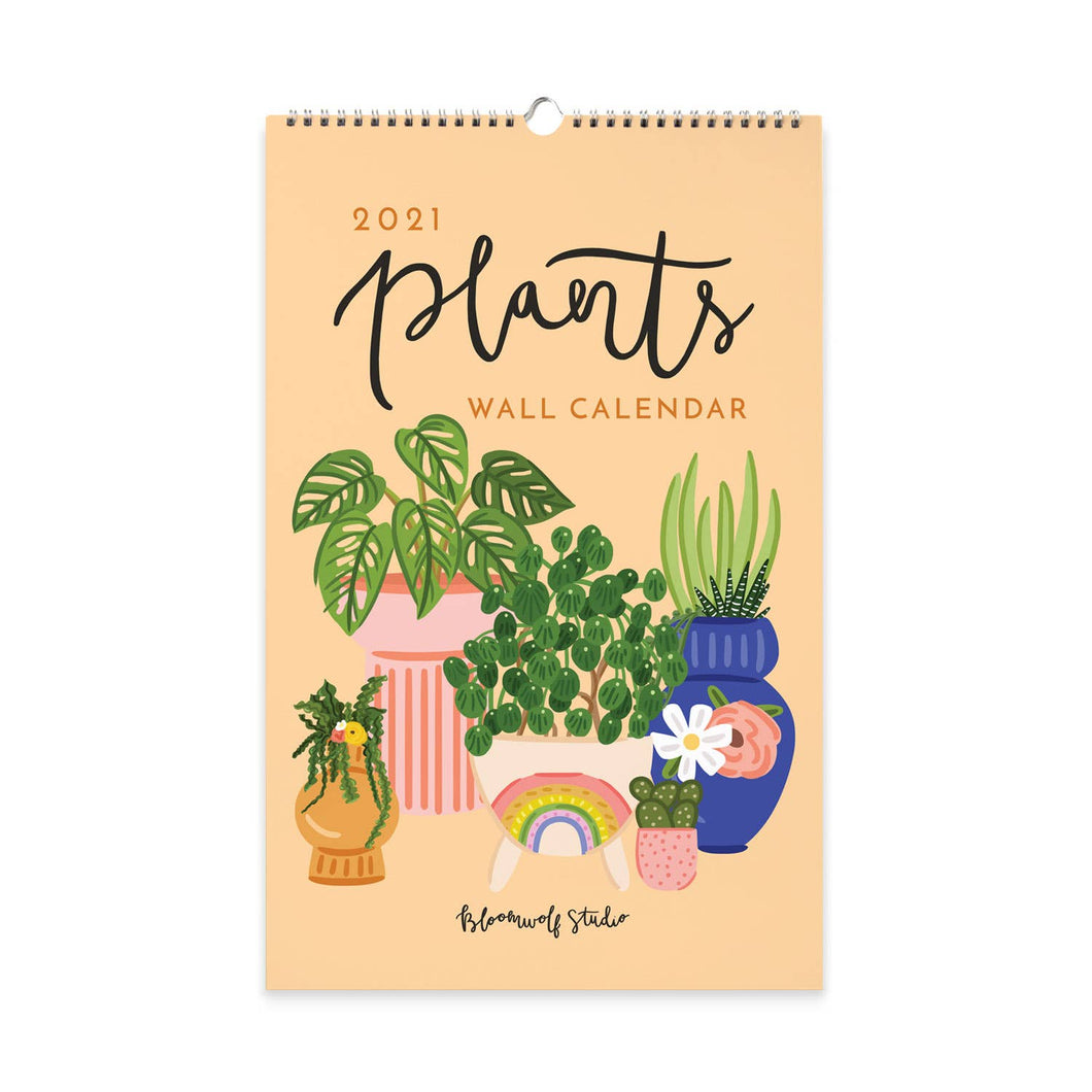2021 Plants Wall Calendar