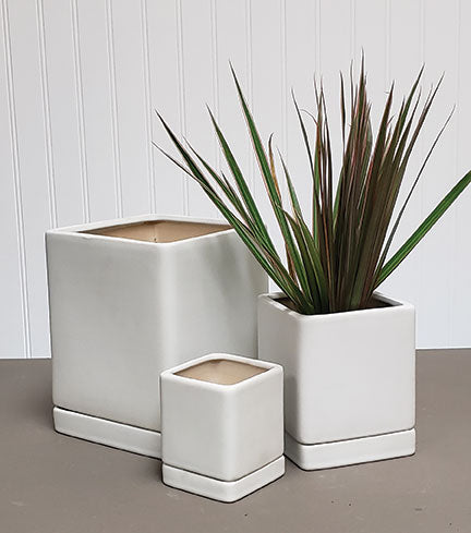 Matte Cube Planter