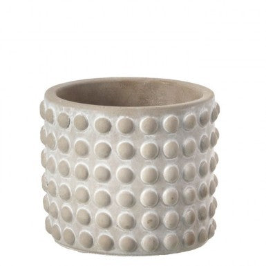 Stone Geo Dot Pot