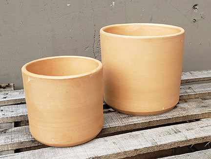 Deep Cylinder Pot (Terra Cotta)