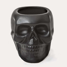 Load image into Gallery viewer, Ceramic Skull Pot