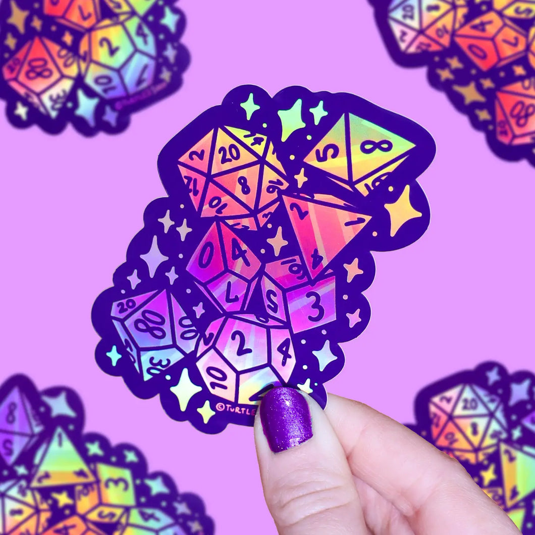 D20 Purple Sticker