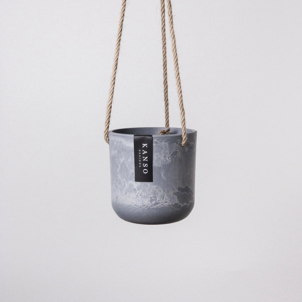 Signature Stone Hanging Planter Pot