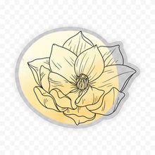 Load image into Gallery viewer, Ranunculus Abstract Watercolor - Botanical Clear Sticker